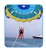 Disney Cruise Line's Castaway Cay Parasailing
