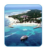 Cruise line private islands 01