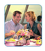 CruiseCheap.com what time do I eat?