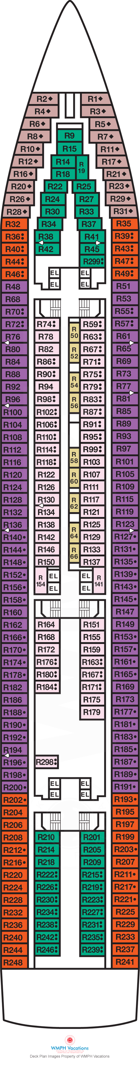Carnival Fantasy - Riviera Deck 