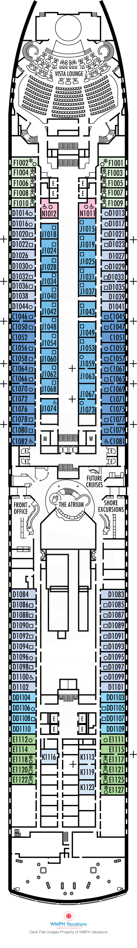 Noordam - Main Deck 
