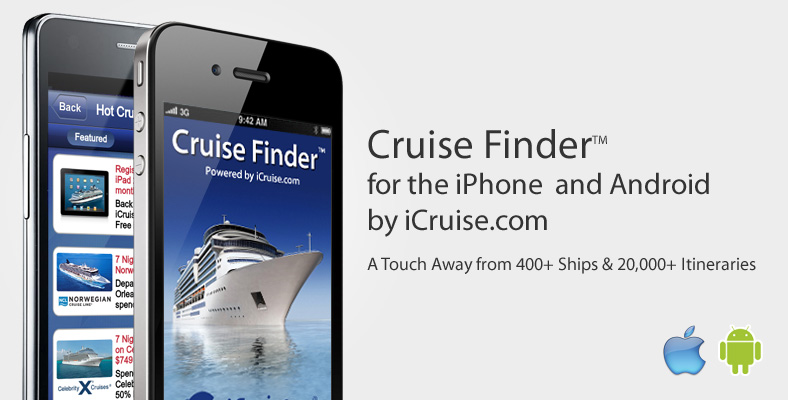 iCruise Cruise Finder iPhone App.