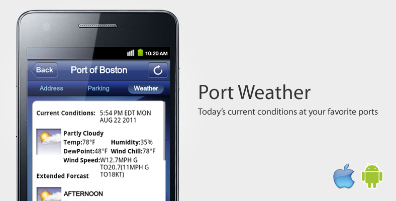 iCruise Cruise Finder iPhone App.