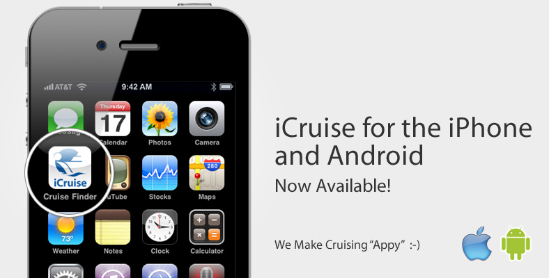 iCruise Cruise Finder™ iPhone App.